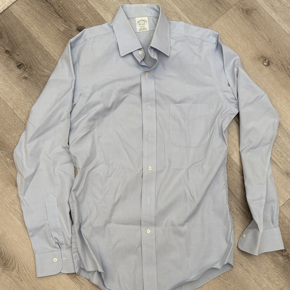 Brooks Brothers Light Blue Dress Shirt